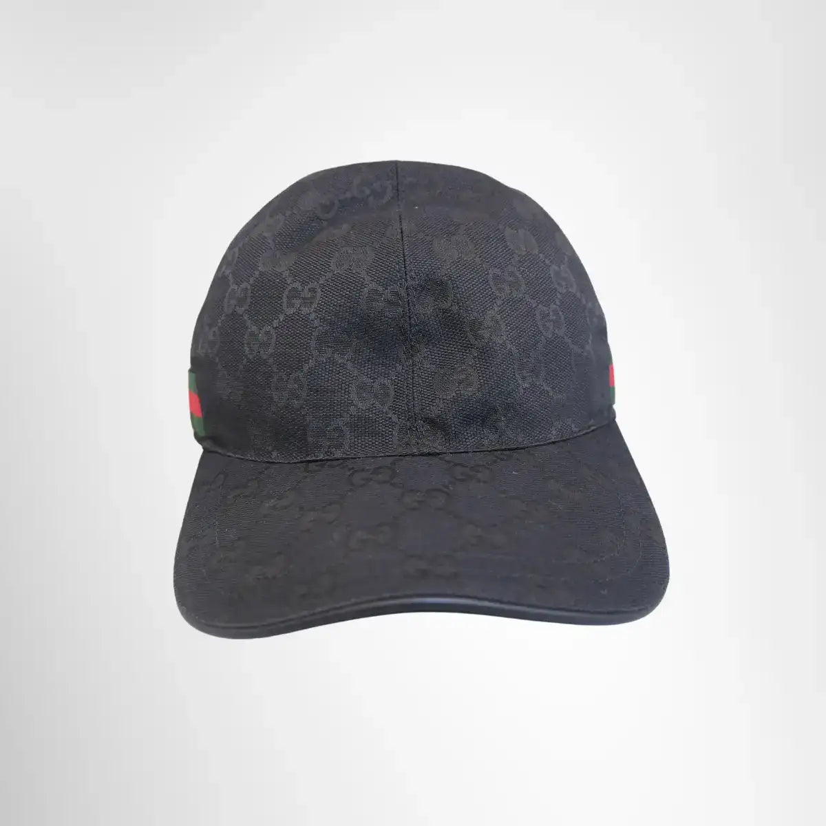 Gucci GG Canvas Baseball Cap with Web Detail
