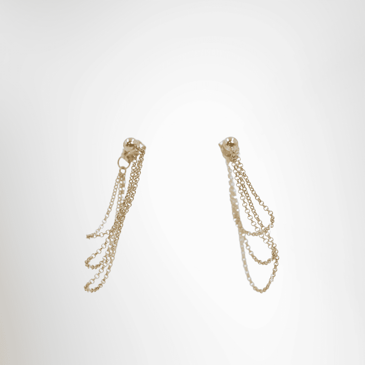 18K Gold Chain Earrings – Pre-Owned Luxury Accessories – Antonio & Co Front Page