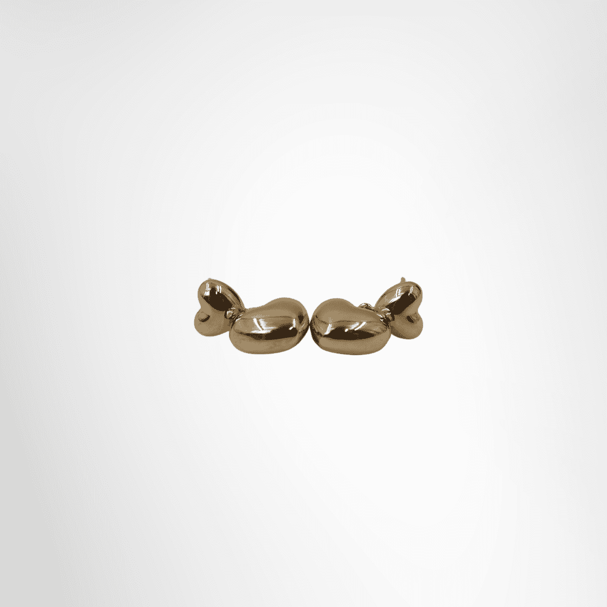 18K Gold Heart Earrings – Pre-Owned Luxury Accessories – Antonio & Co Wide View