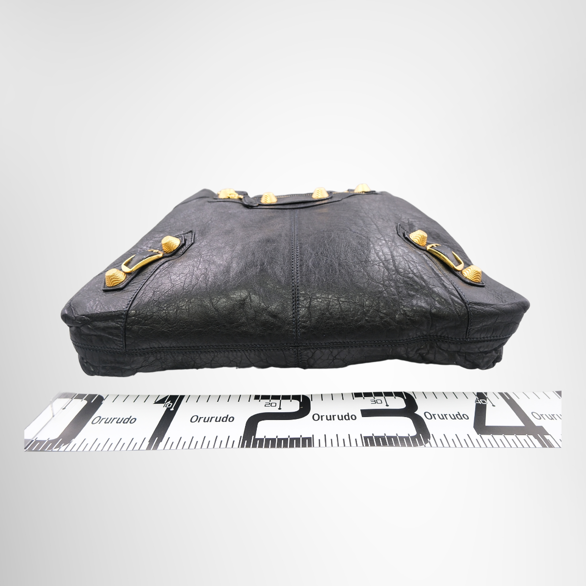 Balenciaga Giant 21 Gold City Bag - Black