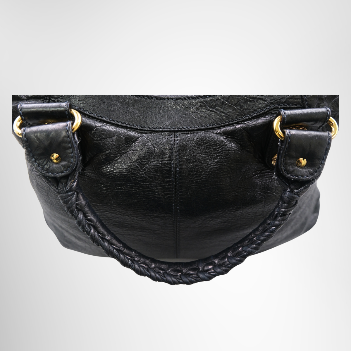Balenciaga Giant 21 Gold City Bag - Black
