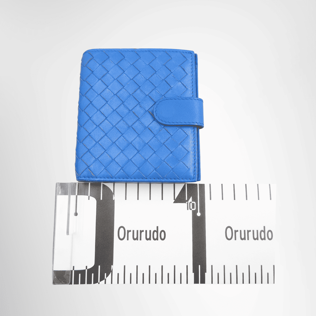 Bottega Veneta Intrecciato Leather Bifold Wallet – Blue