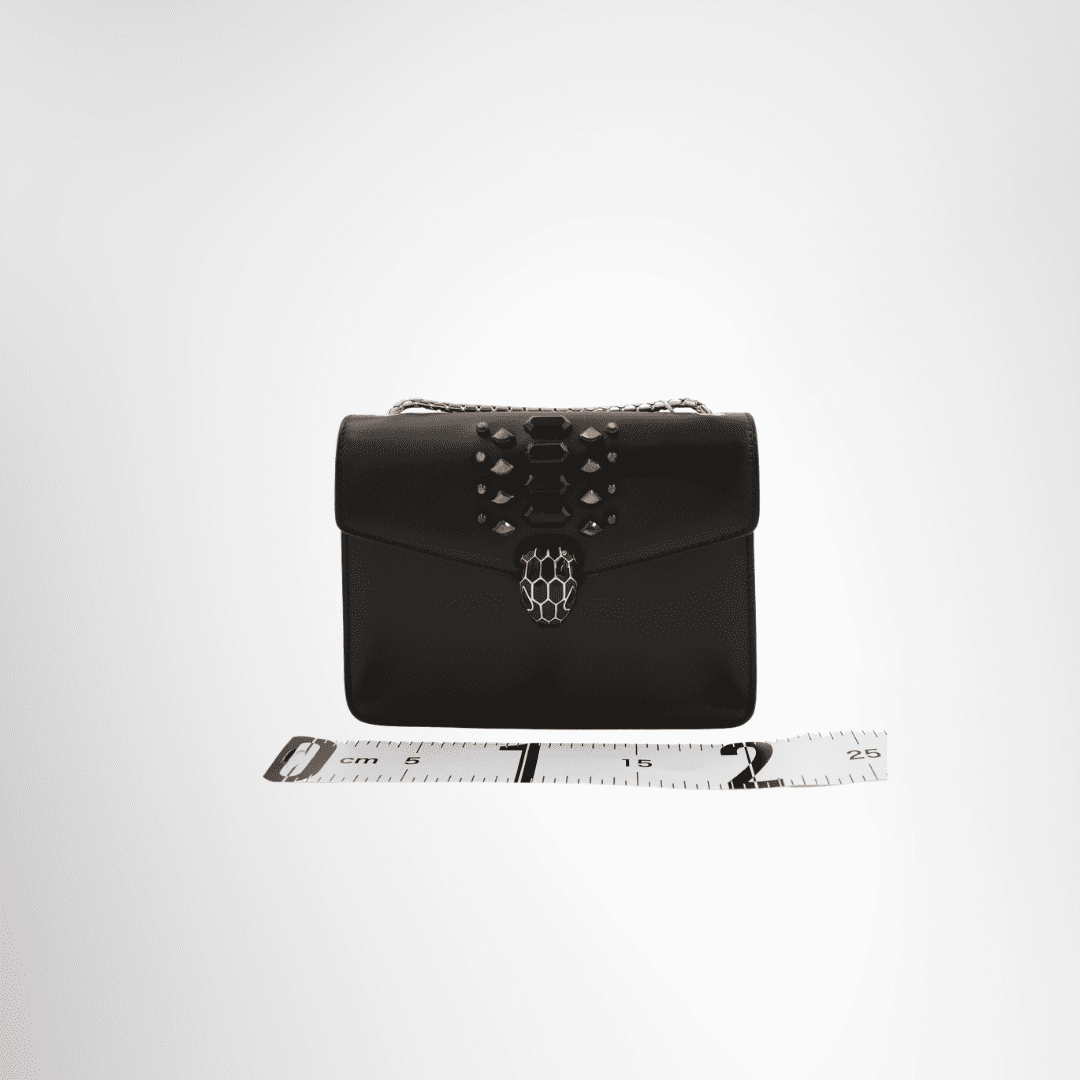 Bvlgari Preowned Luxury Serpenti Forever Shoulder Bag Front View