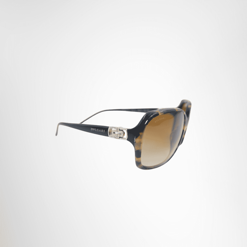 Bvlgari Tortoiseshell Gradient Sunglasses – Size 125