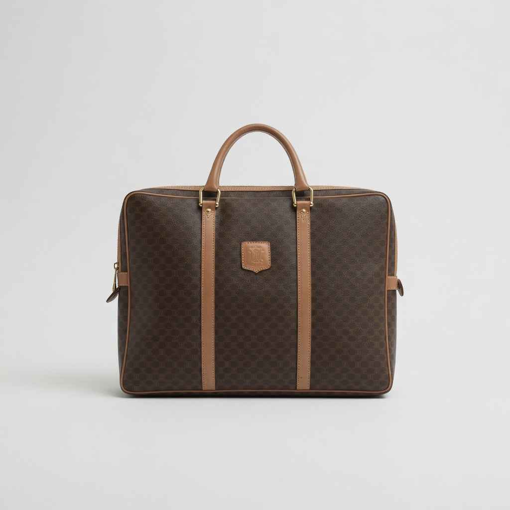 Celine Vintage Macadam Briefcase