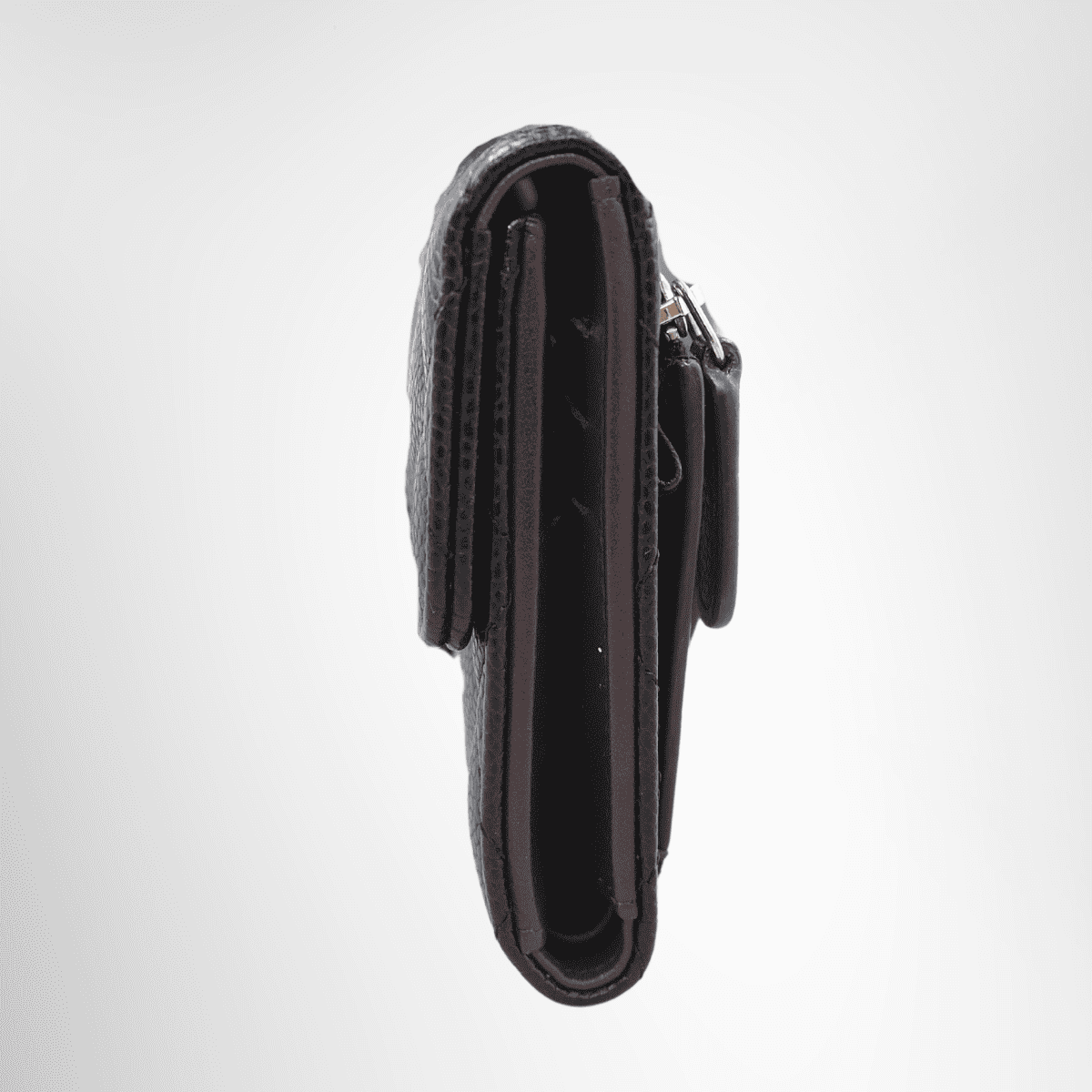 Chanel Classic Small Flap Wallet in Black Caviar Leather
