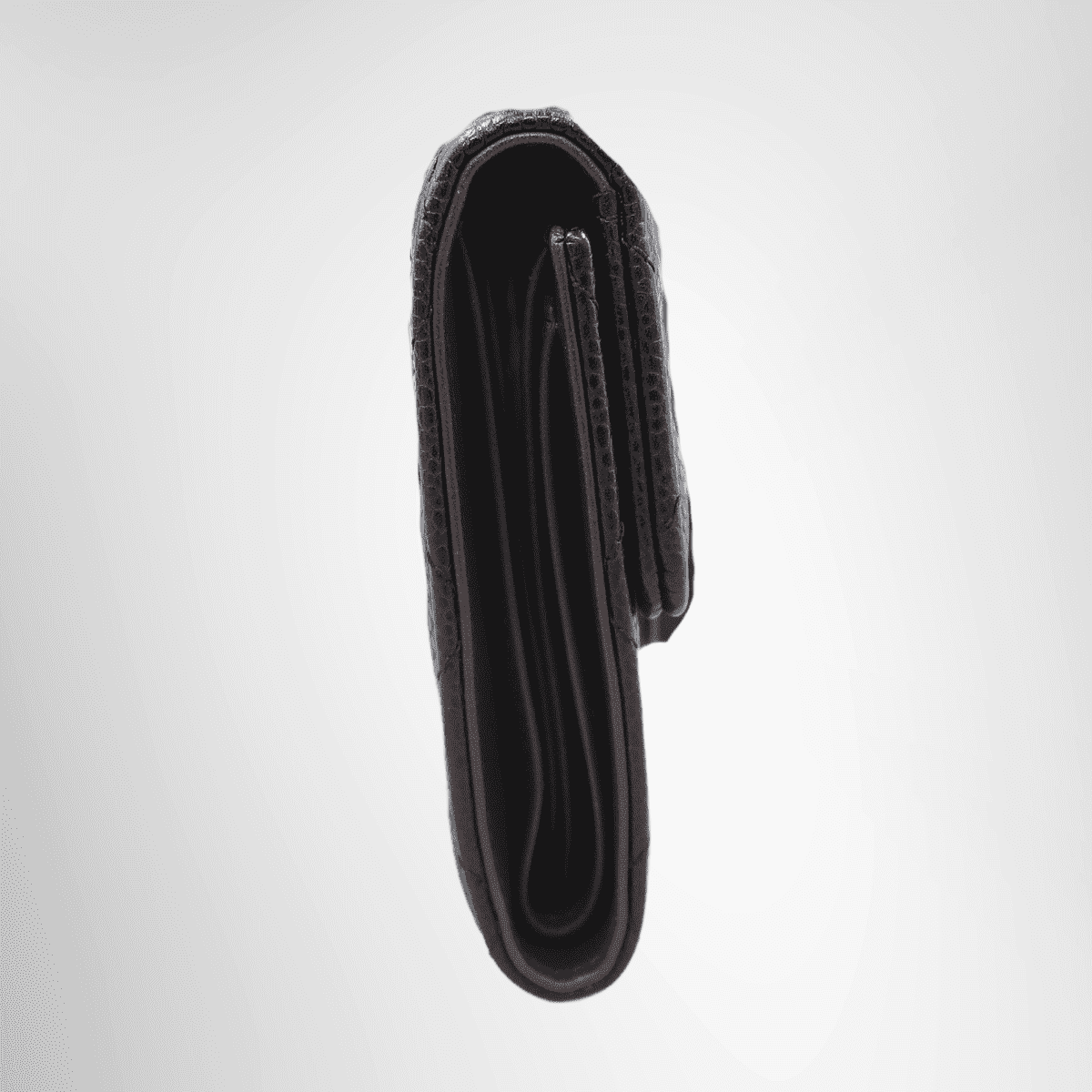 Chanel Classic Small Flap Wallet in Black Caviar Leather