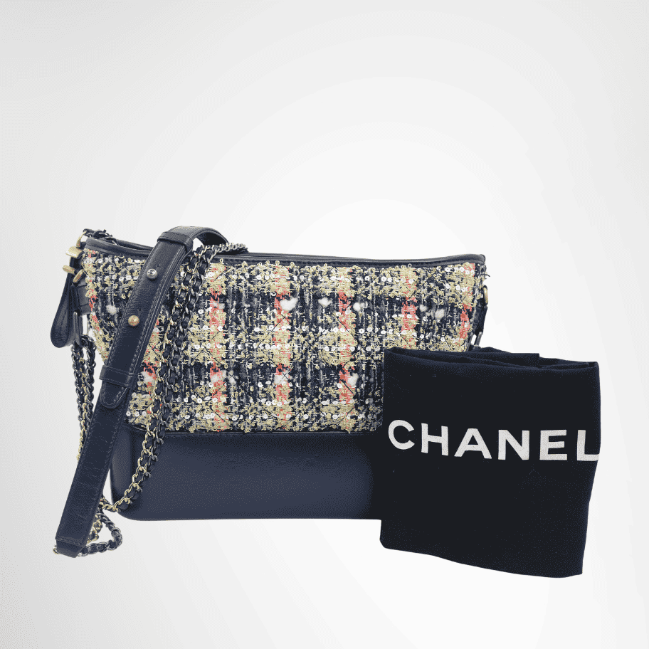 Gabrielle Colorful Tweed Bag