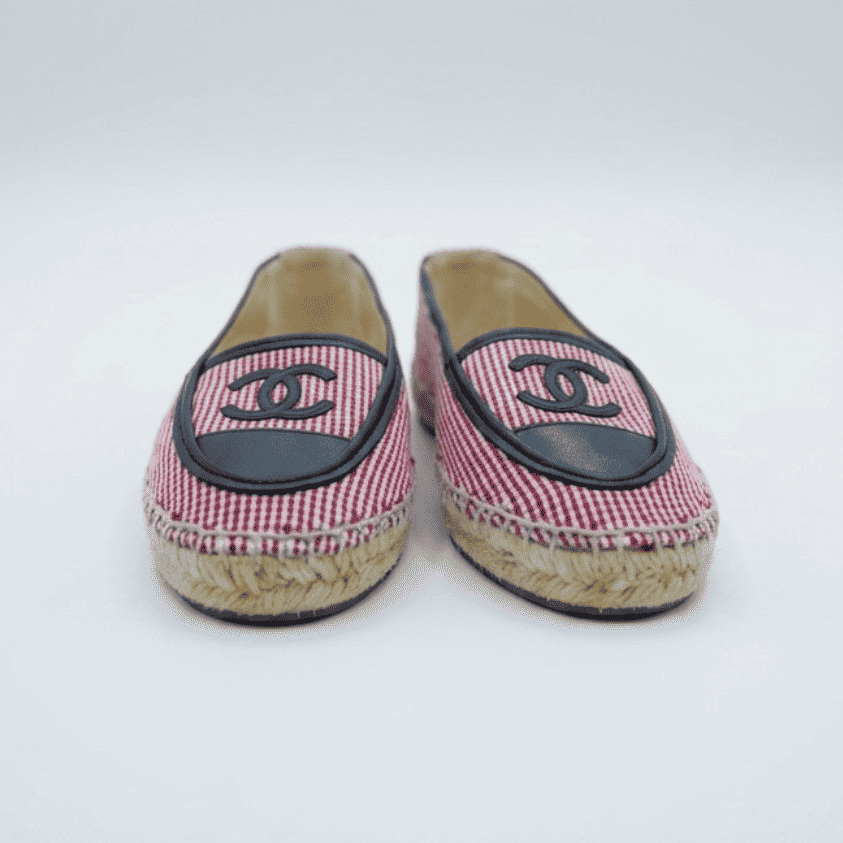 Chanel Espadrille Flat Shoes