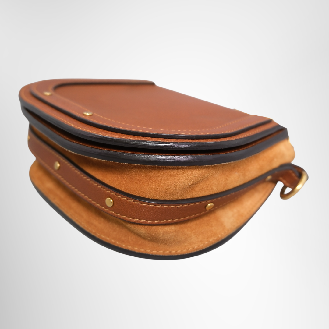Chloé Nile Minaudière Bracelet Bag – Brown
