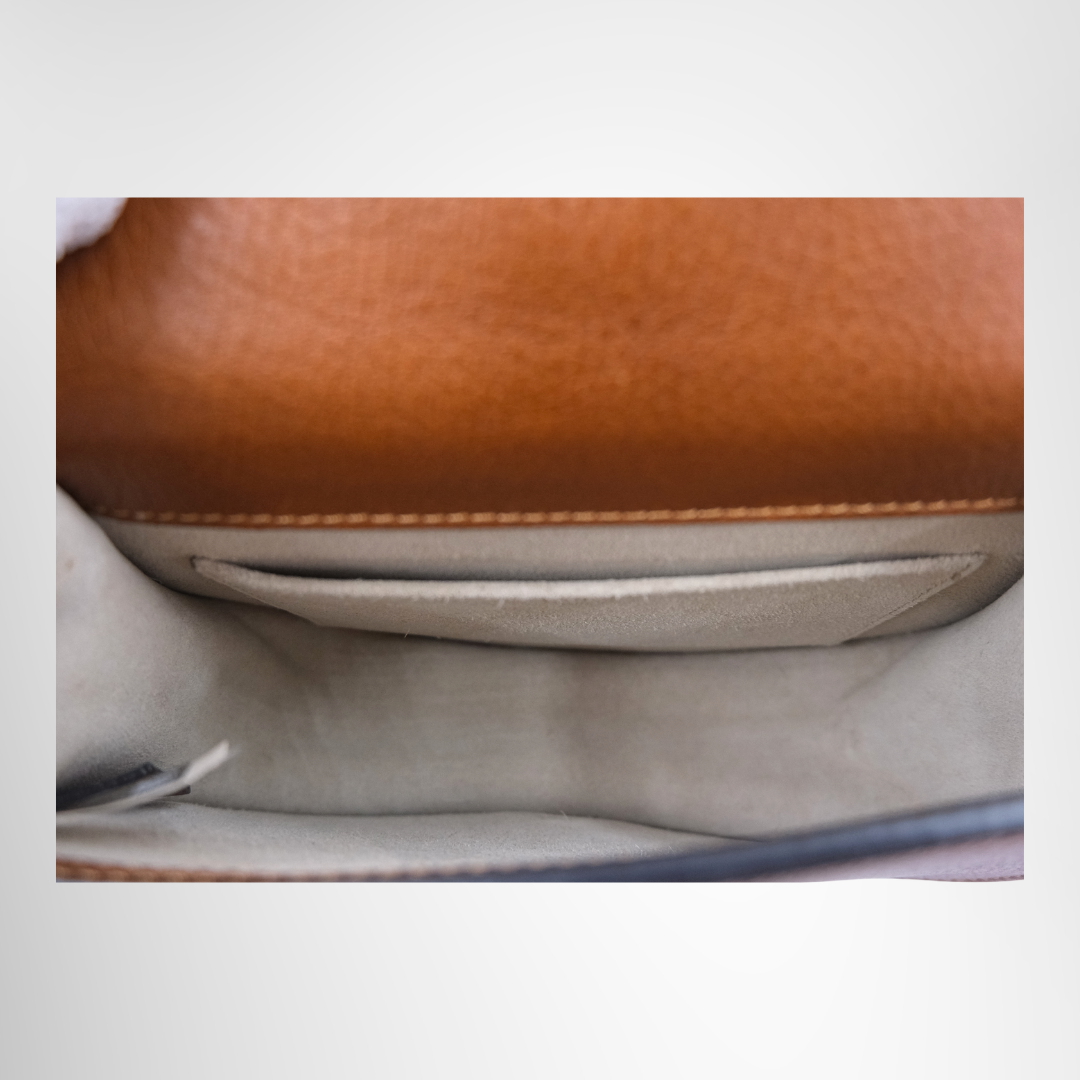 Chloé Nile Minaudière Bracelet Bag – Brown