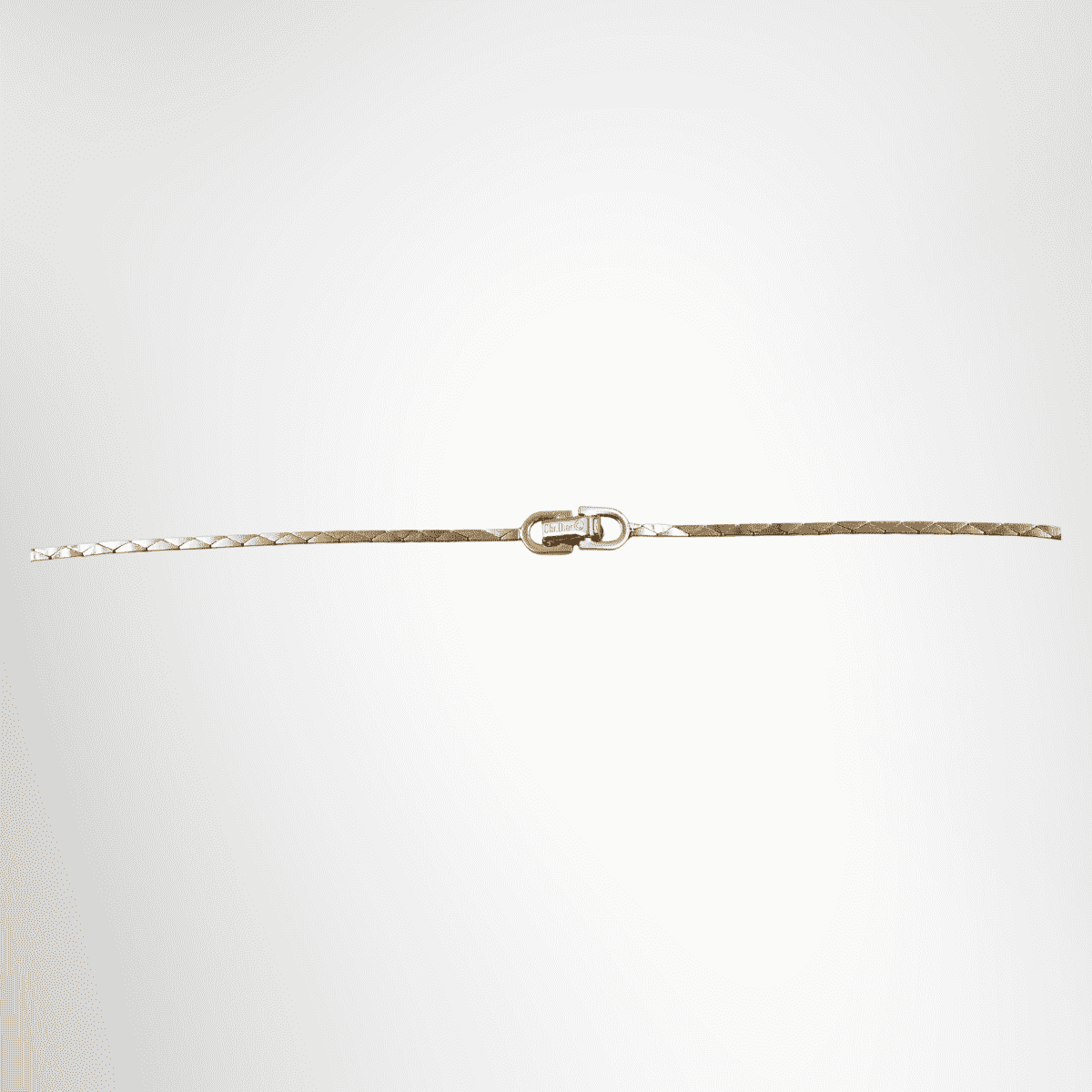 Dior Vintage Gold-tone Lariat Necklace