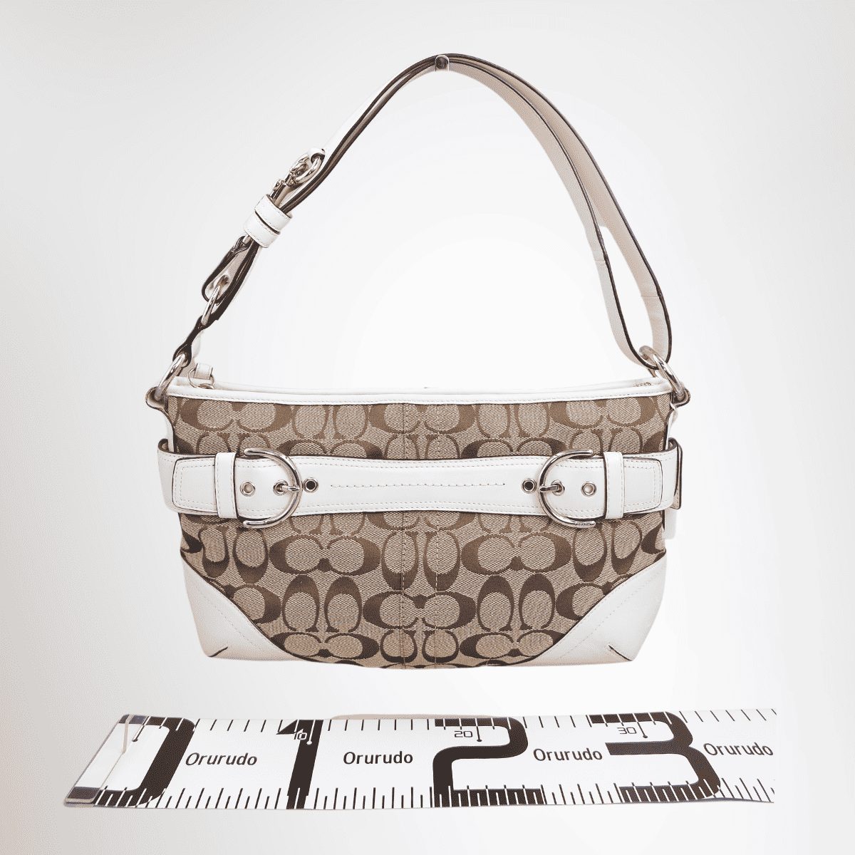 Coach Signature Canvas Shoulder Bag