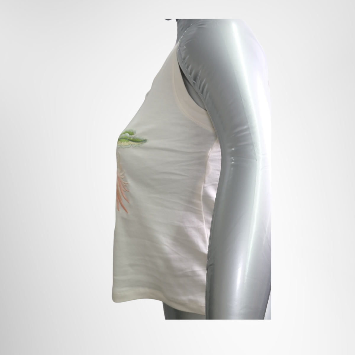 Dior White Tank Top – Pre-Owned Luxury Apparel – Antonio & Co – Left View