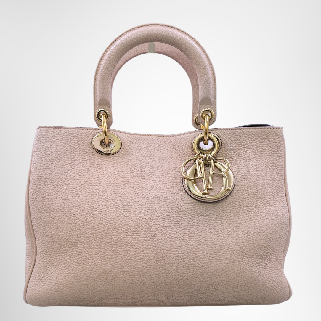 Dior Diorissimo Tote Bag – Pink Leather / Gold-Tone Hardware
