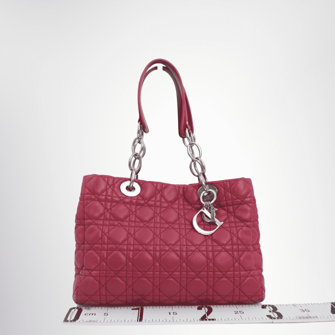Dior Preowned Luxury Bag Lady Dior Front View 2