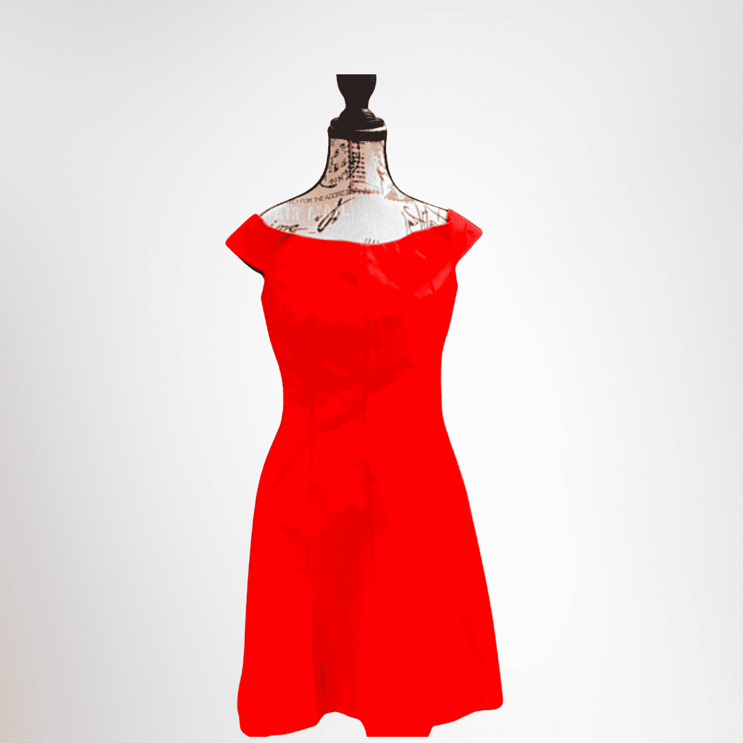 Dior Preowned Luxury Red Sleeveless Dress Front Page