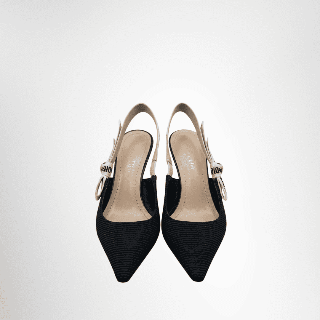 Dior Preowned Luxury Shoes J'Adior Slingback Pump Front View