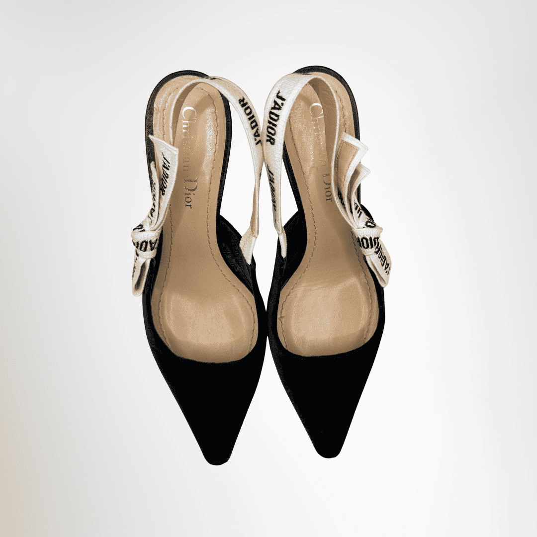Dior Preowned Luxury Shoes J'Adior Slingback Pump Top View