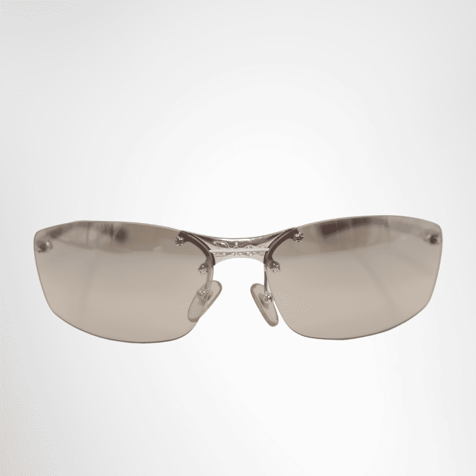 Dior YB7KH Star Accent Sunglasses – Silver Tone