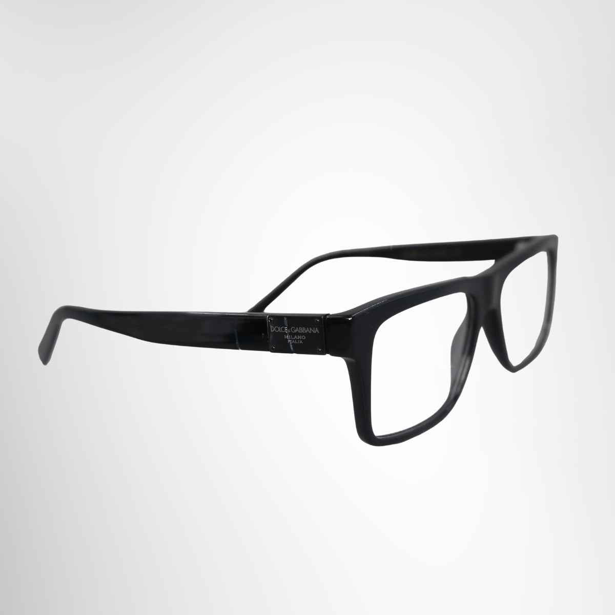 Dolce & Gabbana Rectangular Acetate Eyeglasses – Size 145