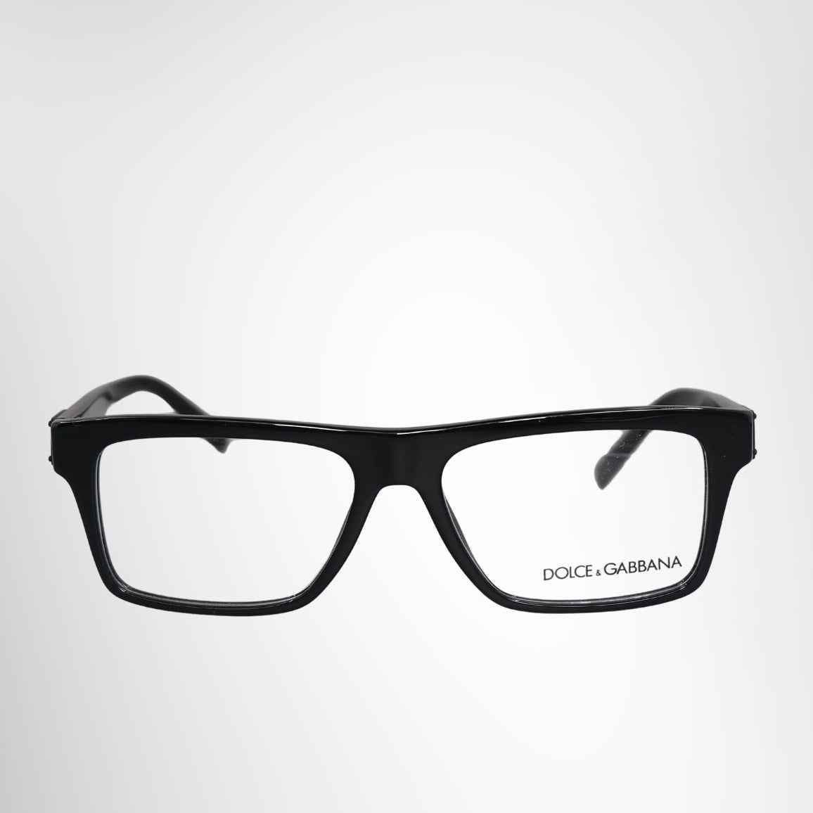 Dolce & Gabbana Rectangular Acetate Eyeglasses – Size 145