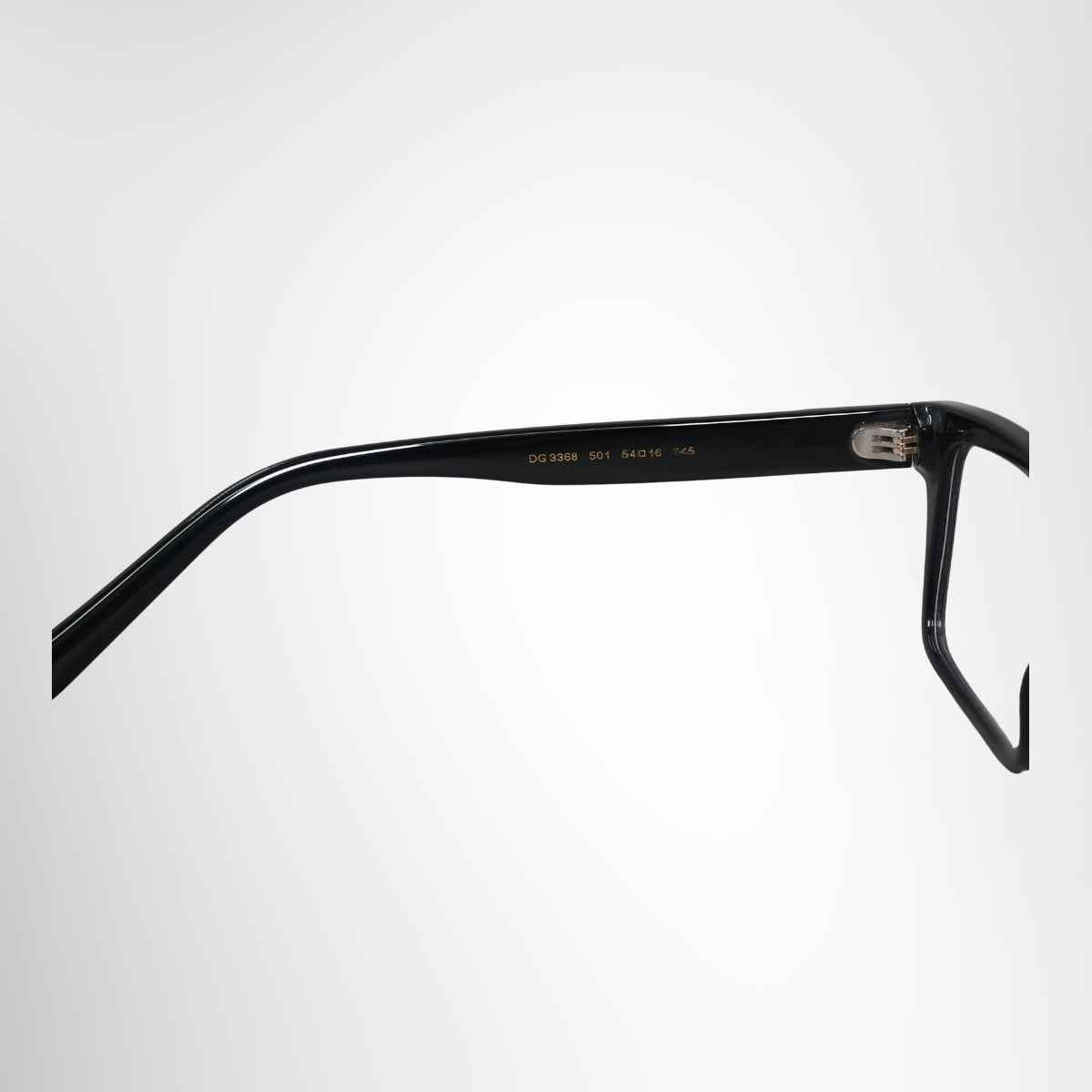 Dolce & Gabbana Rectangular Acetate Eyeglasses – Size 145
