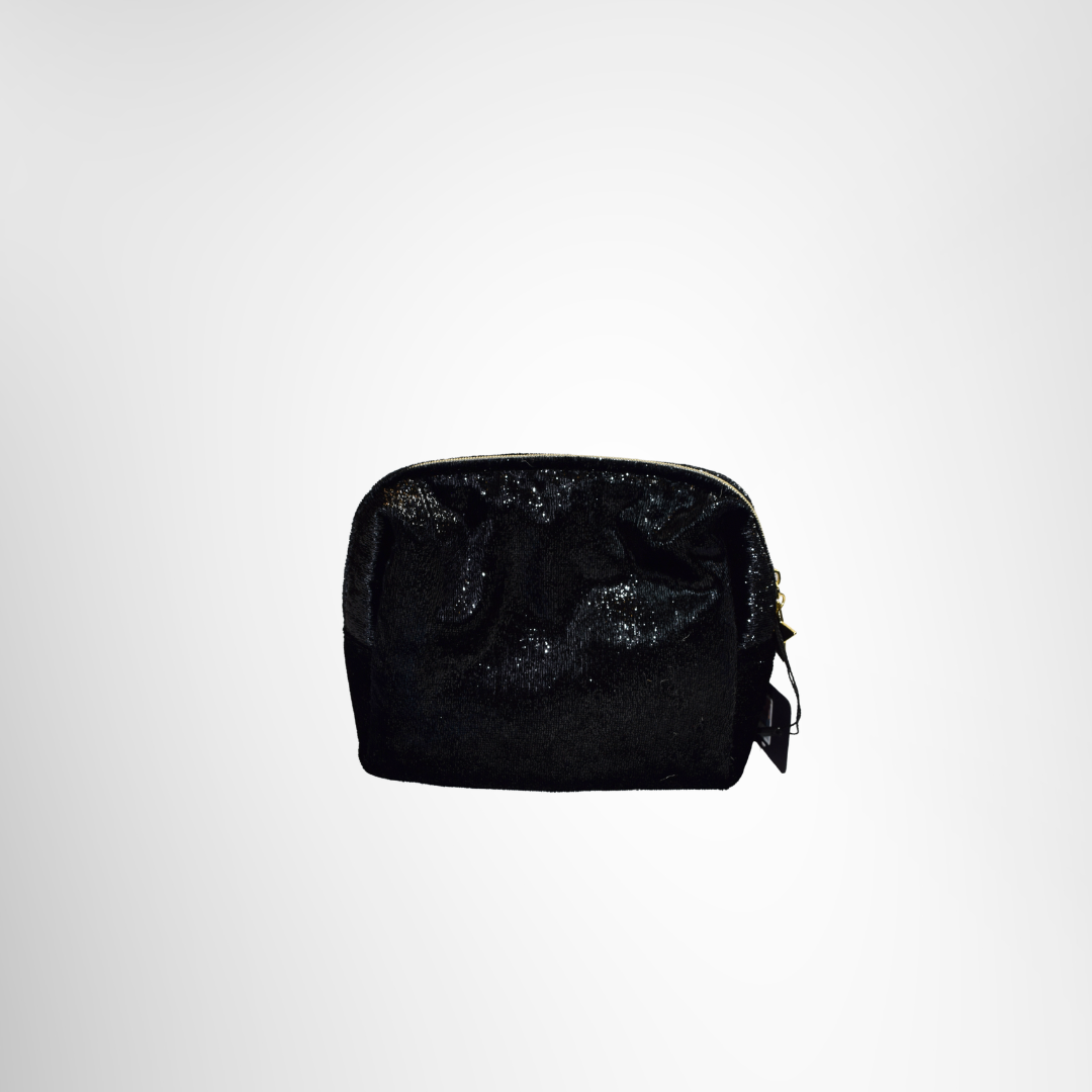 Dior Beauty Holiday Edition Cosmetic Makeup Pouch – Black Shimmer