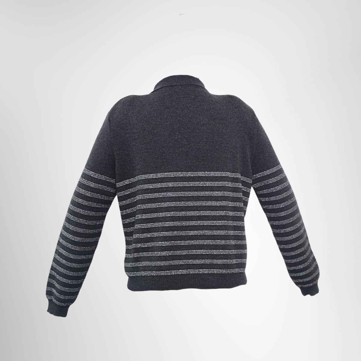 Fendi Knit Cardigan – Gray, Size 44