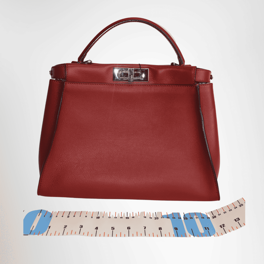 Fendi Preowned Luxury Bag Peakaboo Medium Front View 2