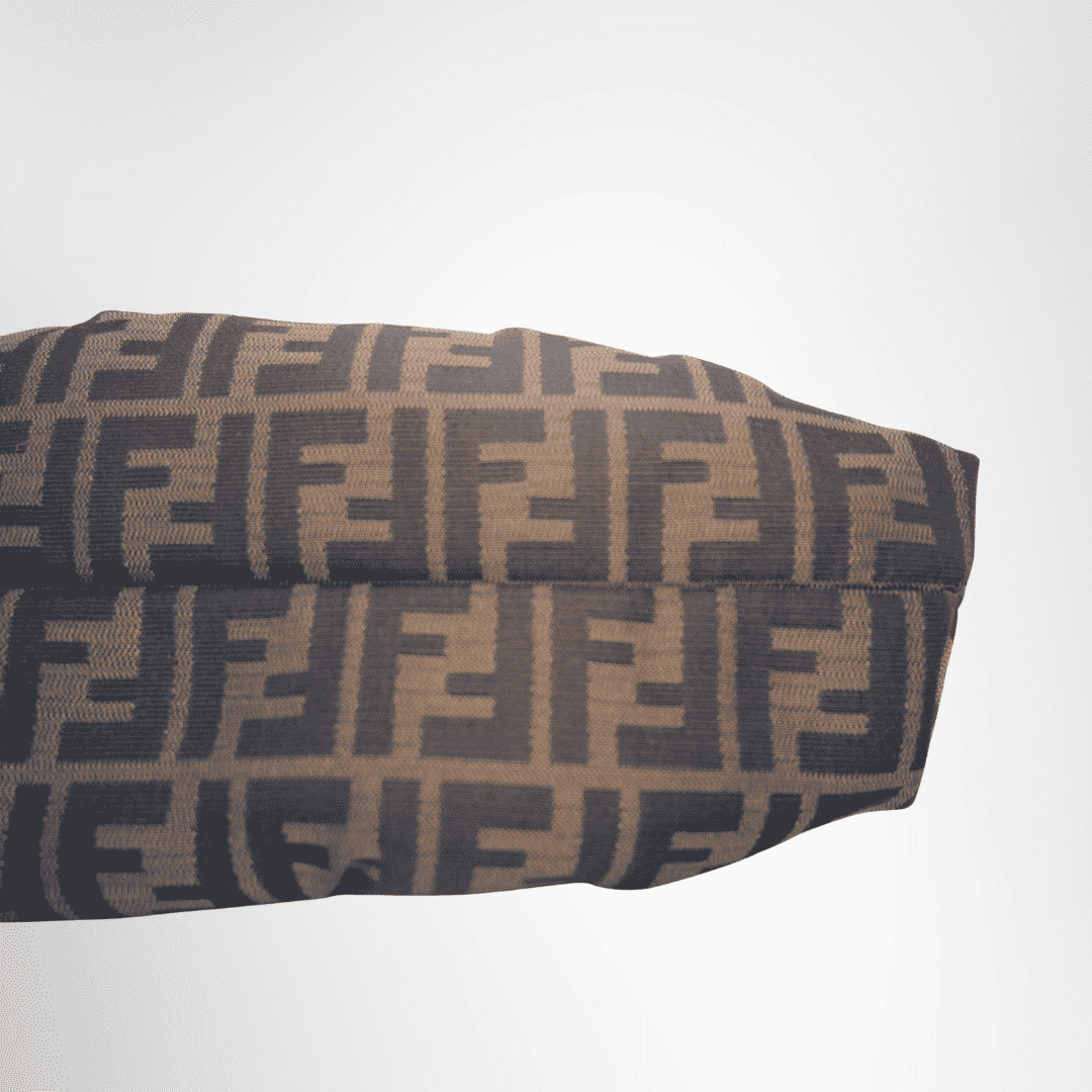 Fendi Preowned Luxury Bag Zucca Shoulder Bag Bottom View 2