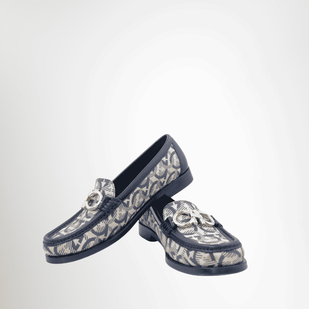 Salvatore Ferragamo Rolo Gancini Monogram Loafers – Size 6