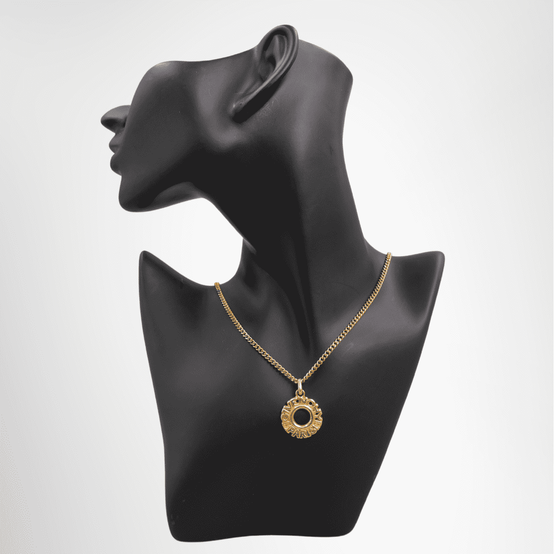 Givenchy Paris Gold Tone Chain Necklace