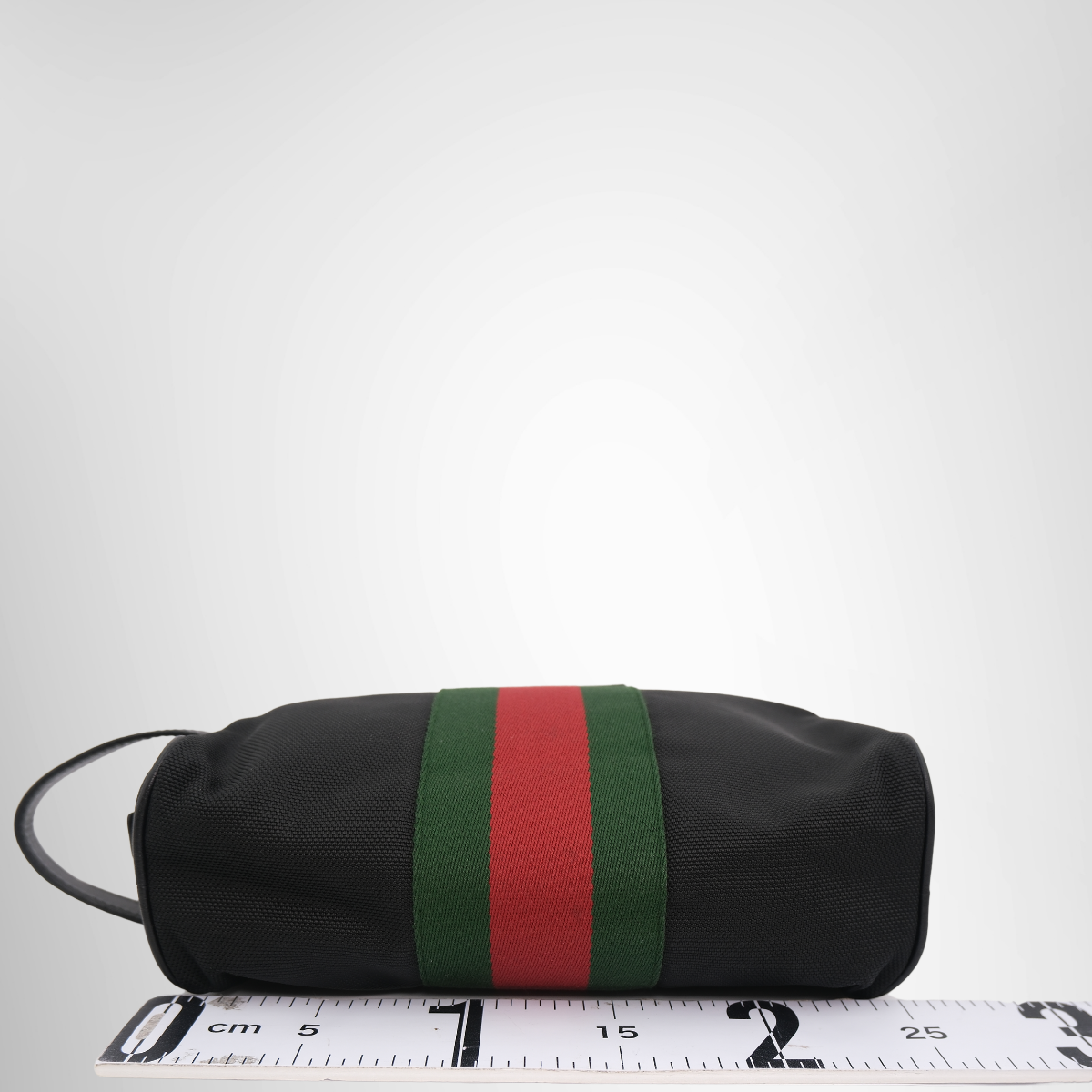 Gucci Techno Canvas Web Toiletry Case – Pre-Owned Luxury – Antonio & Co – bottom View