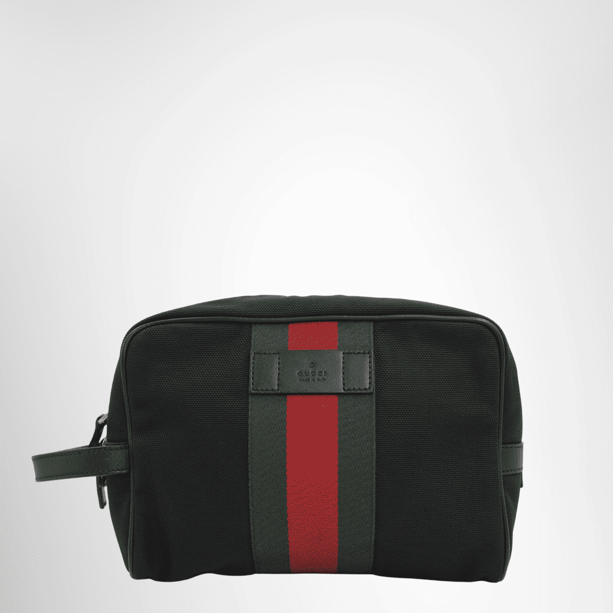 Gucci Techno Canvas Web Toiletry Case – Pre-Owned Luxury – Antonio & Co – Front Page