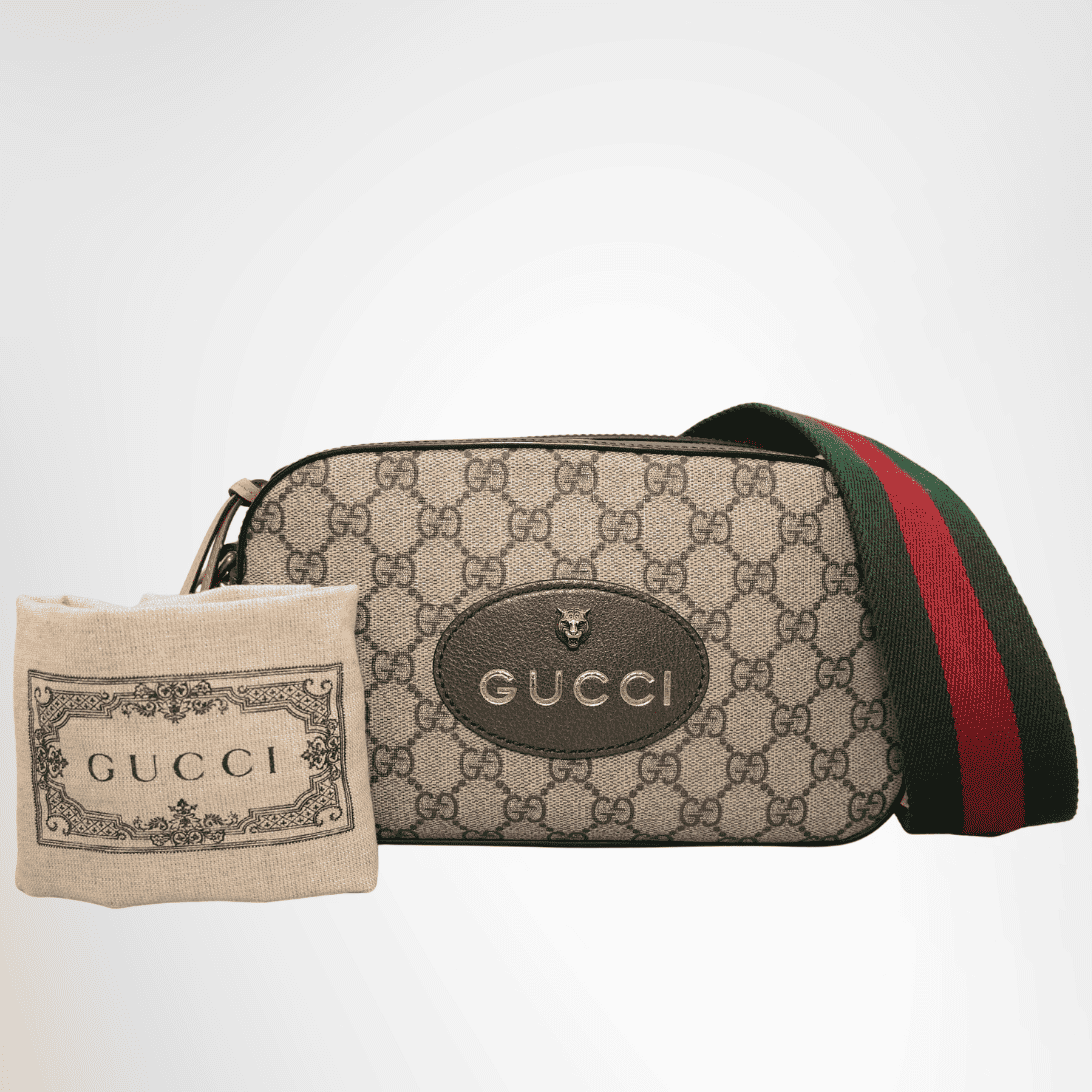 Gucci Neo Vintage GG Supreme Canvas Messenger Bag