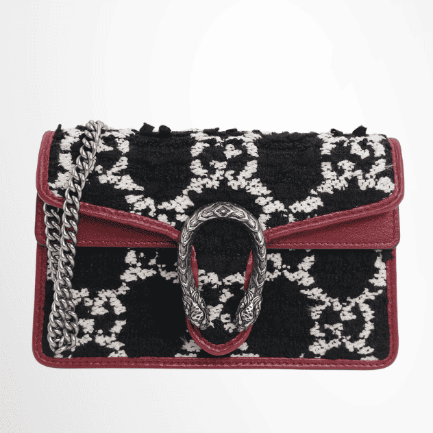 Gucci Dionysus GG Tweed Super Mini Bag