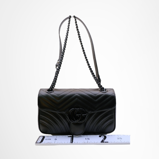 Gucci Preowned Luxury Marmont Bag Front View - Antonio & Co.