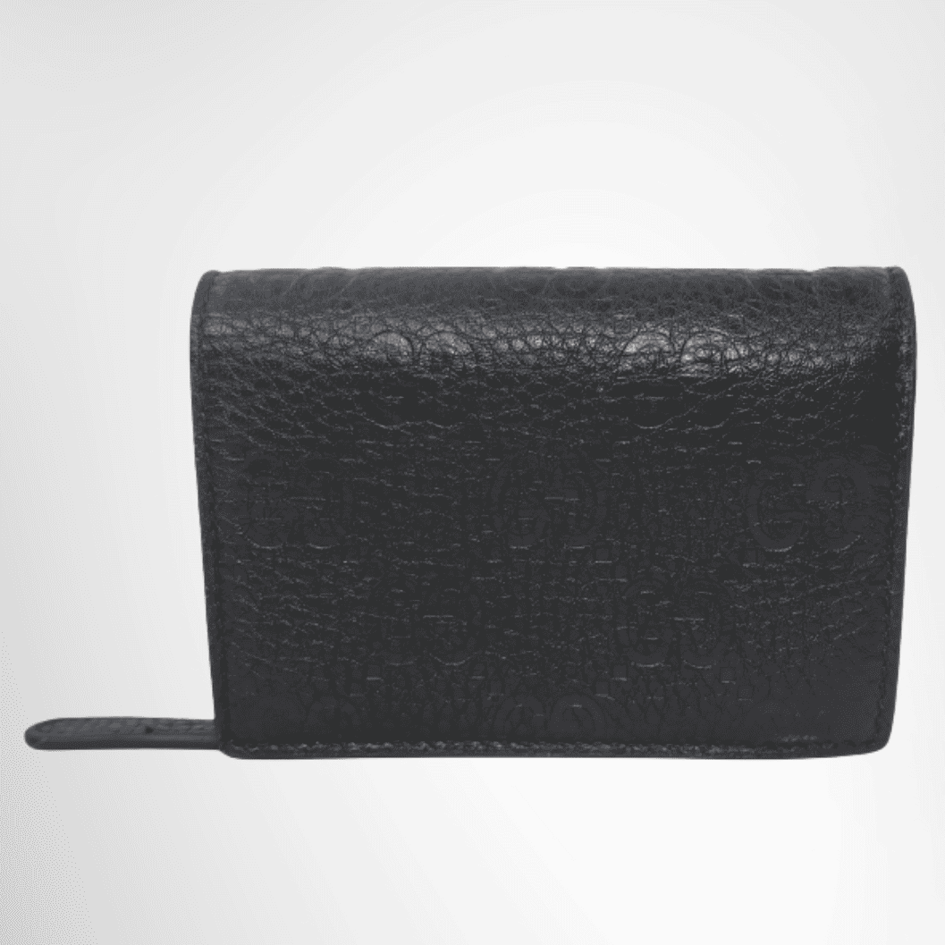 Gucci Guccissima Leather Small Wallet – Black