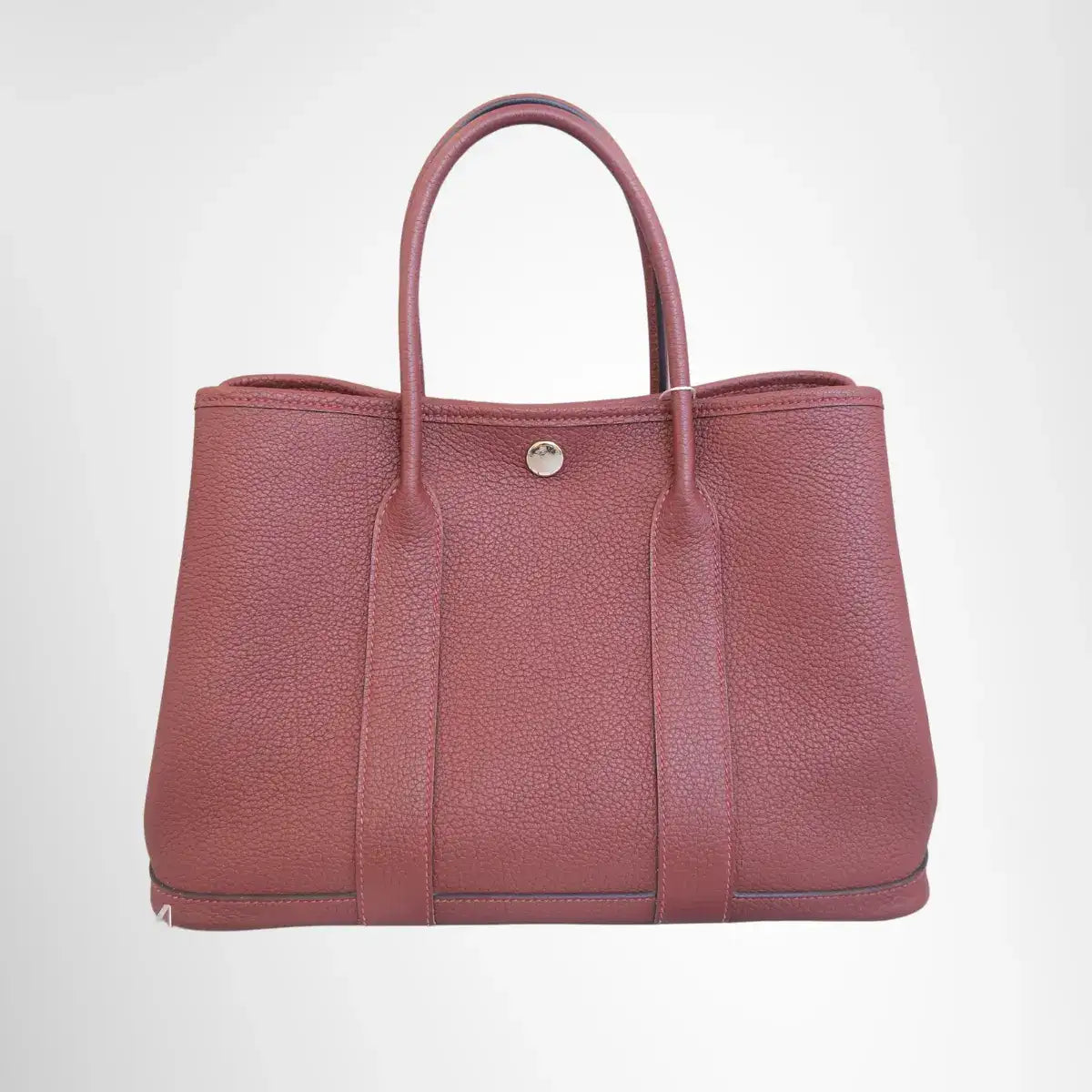 Hermès Garden Party Tote Bag – Bordeaux (W Stamp, 2024)