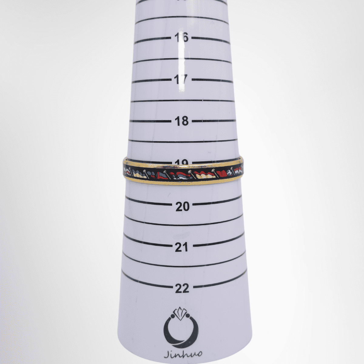 Hermès Émail PM Bangle – Pre-Owned Luxury Jewellery – Antonio & Co – Measurement View