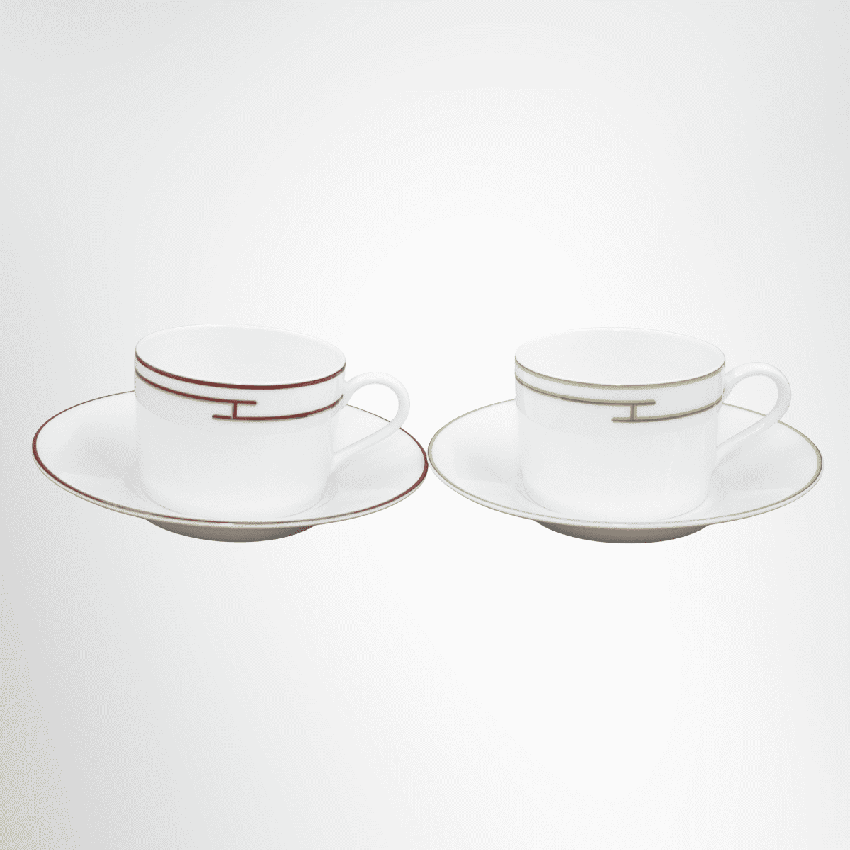 Hermès Rhythm Cup & Saucer Set