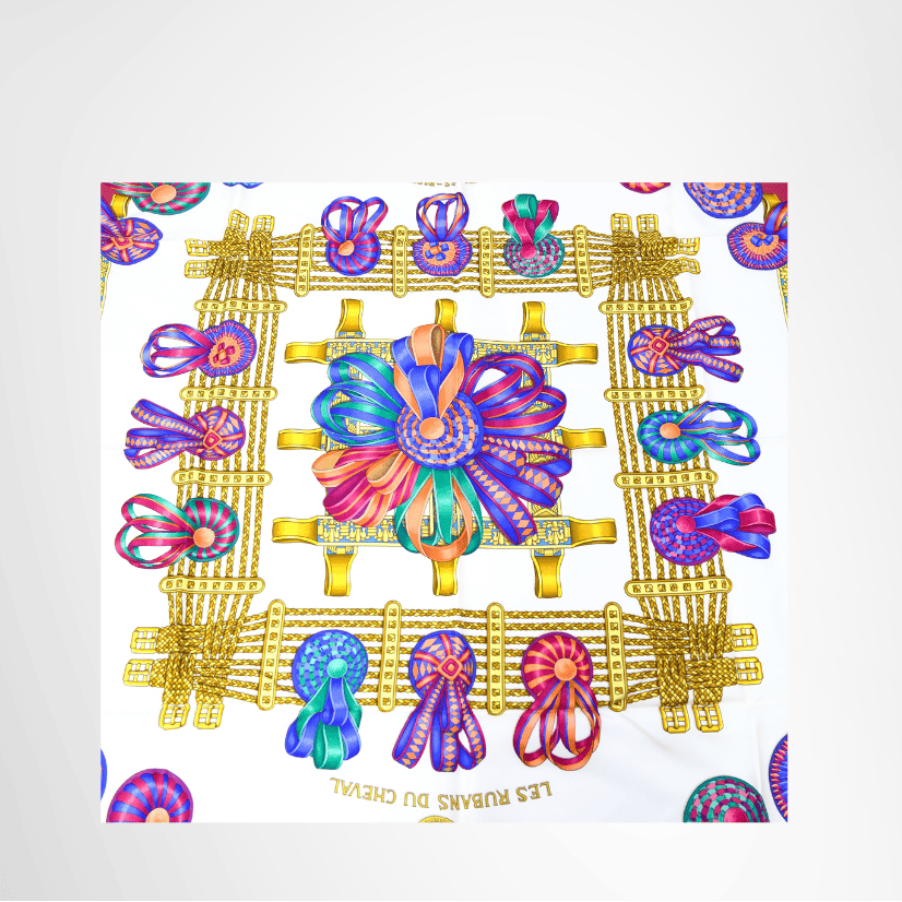 Hermès Les Rubans du Cheval Silk Scarf