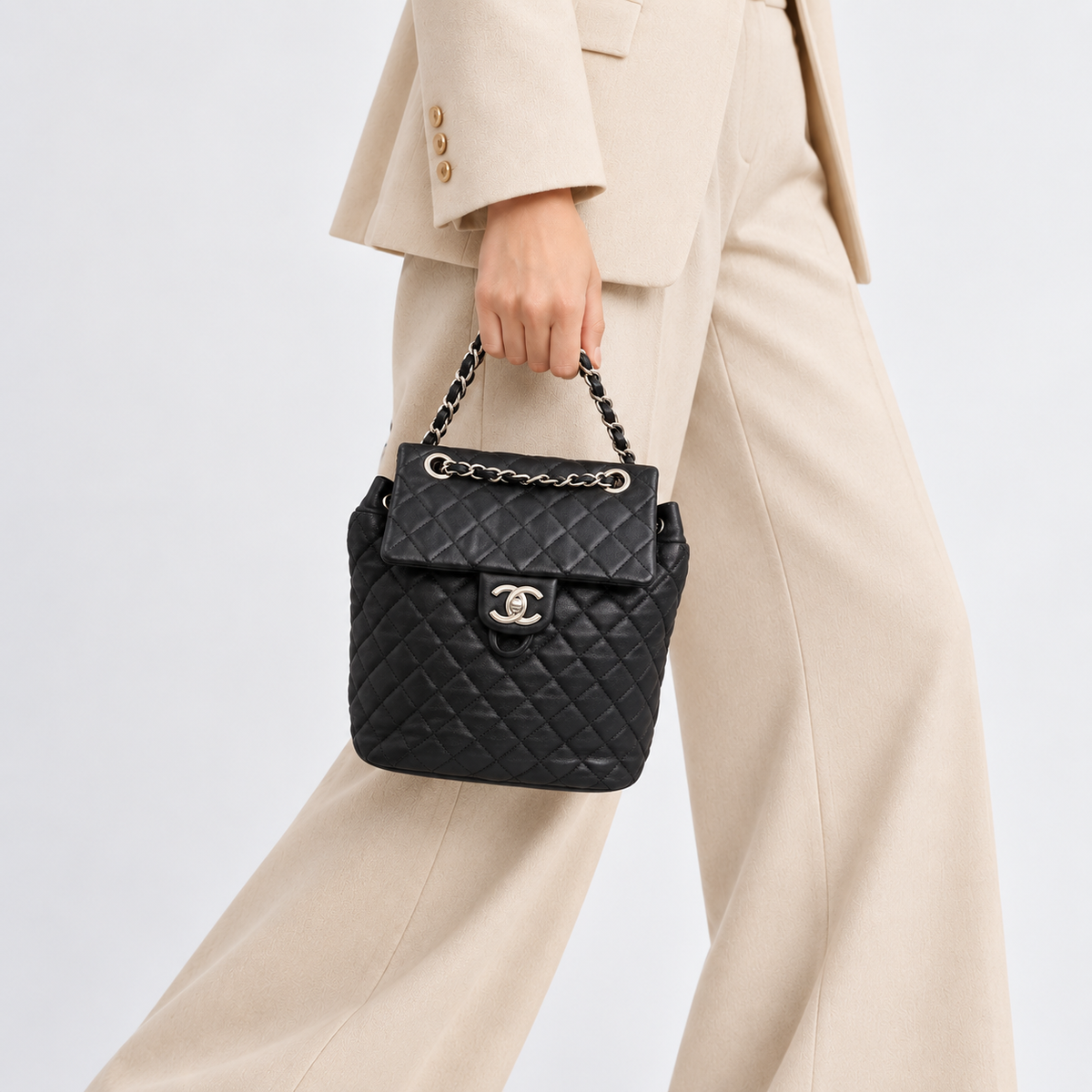 Chanel Lambskin Urban Spirit Backpack