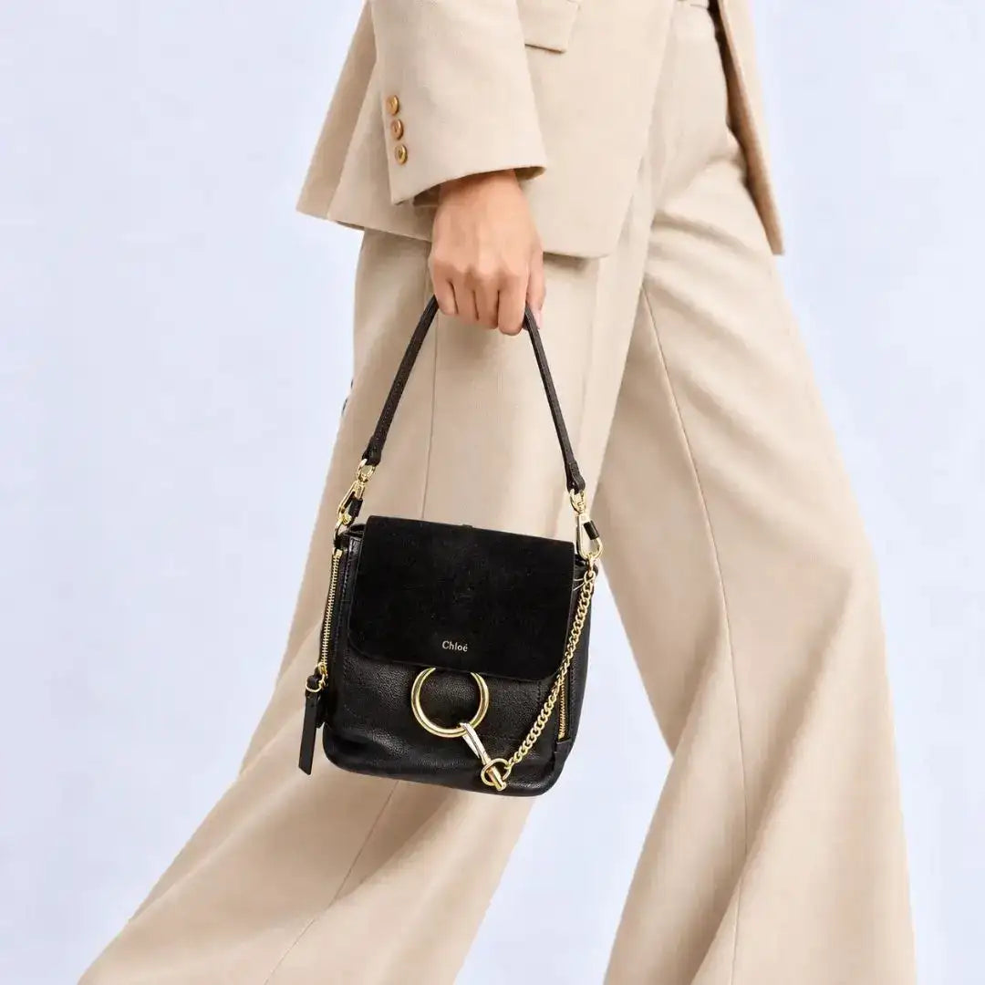 Chloé Faye Backpack - Black