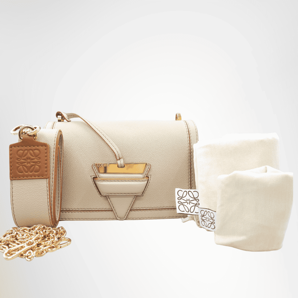 Loewe Grained Calfskin Barcelona Soft Satchel