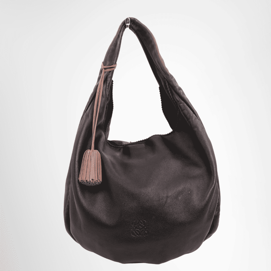 Loewe Viento Hobo Bag – Dark Brown
