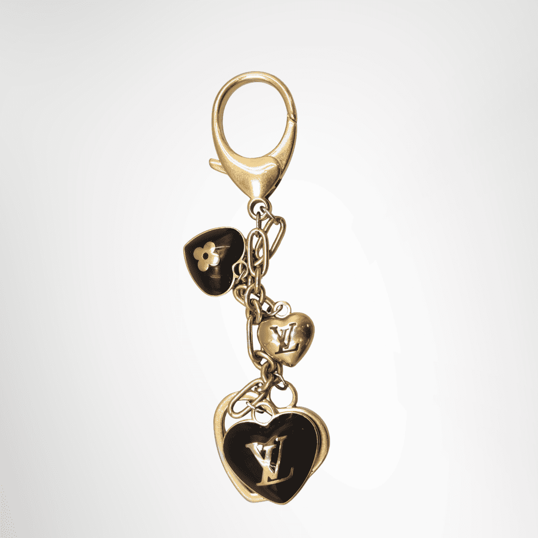 Louis Vuitton Bijoux Sac Cool Heart Charm in Amarante