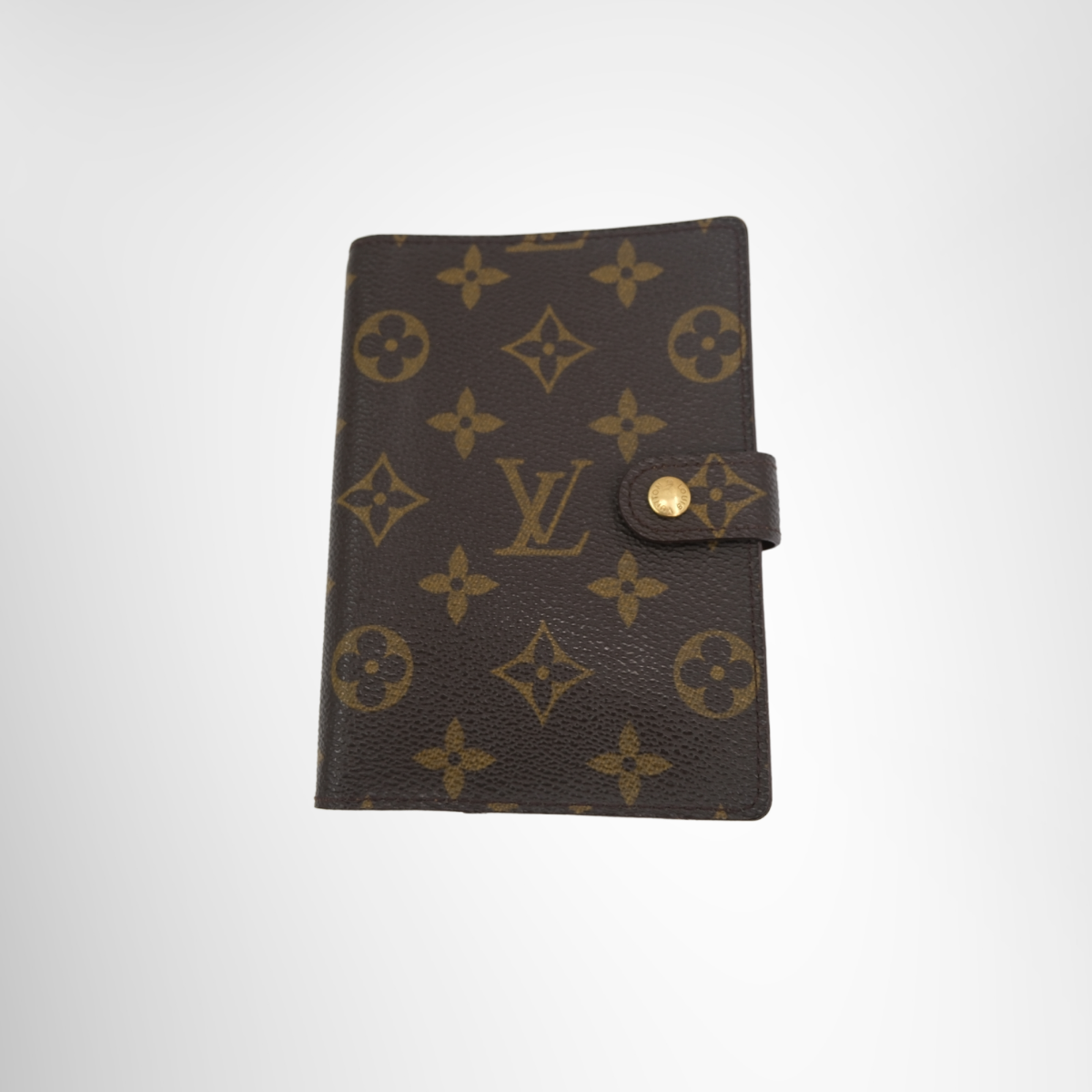 Louis Vuitton Damier Azur Agenda PM Notebook Cover – Pre-Owned Luxury Brand Accessory – Antonio & Co – Front Page