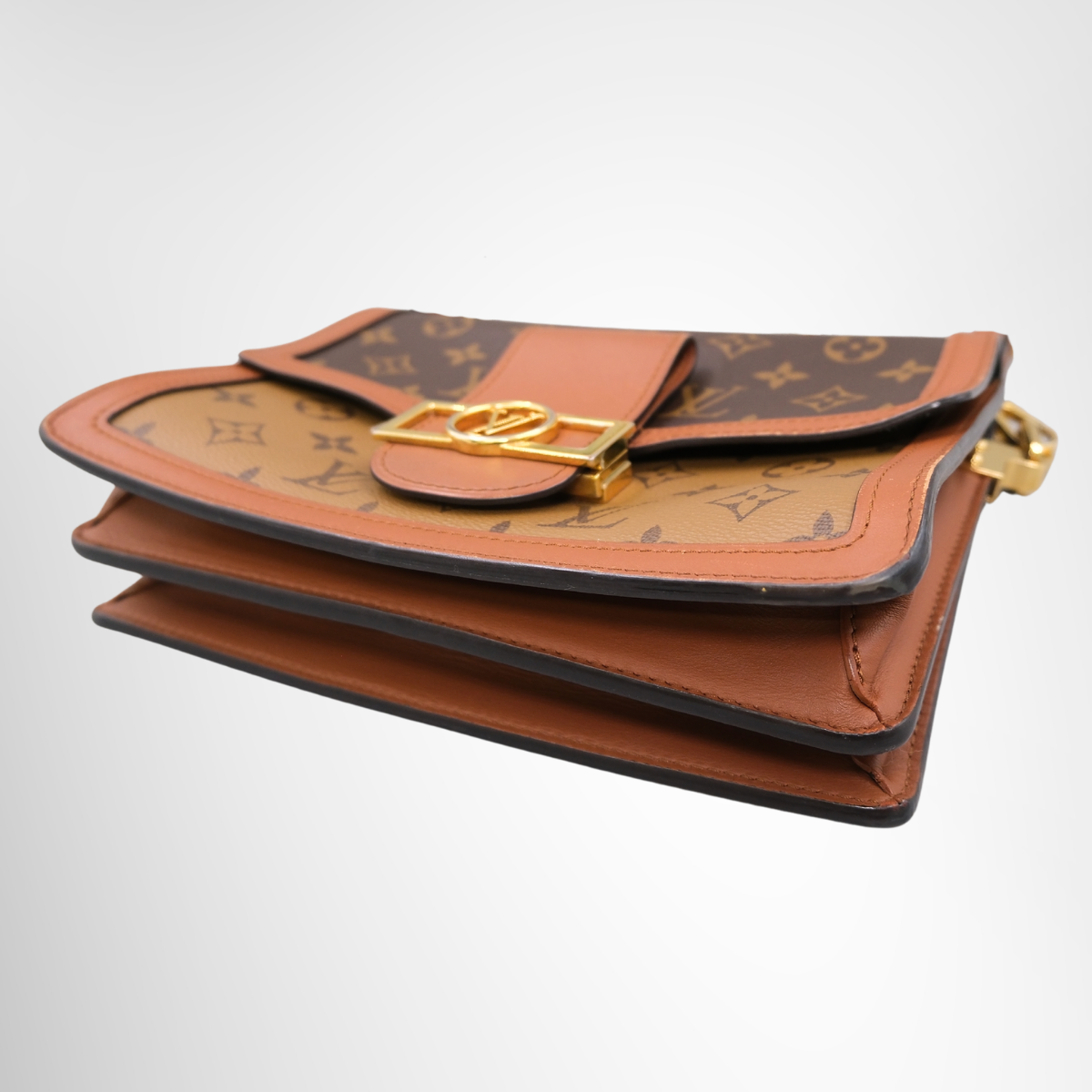 Louis Vuitton Dauphine MM Monogram & Monogram Reverse Canvas Bag
